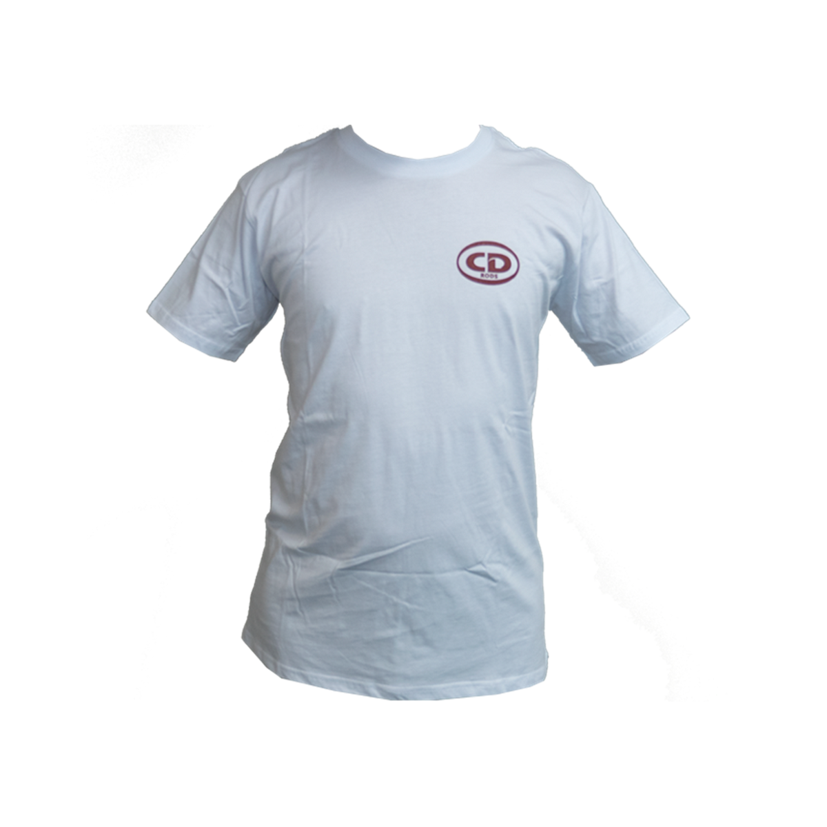 Cd Rods Logo CD Rods TEE 40TH ANNIVERSARY SHORT SLEEVE WHITE